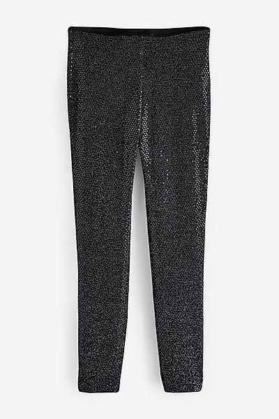 Next Leggings Skinny-Hose mit Pailletten - Kurzgröße (1-tlg) günstig online kaufen