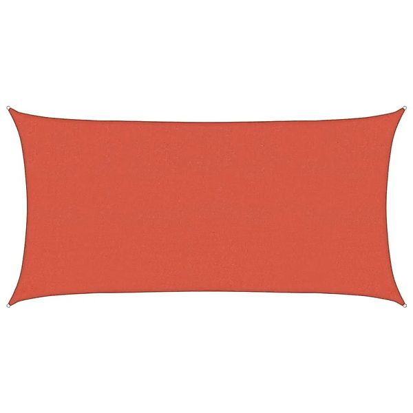 vidaXL Sonnensegel 160 g/m² Terrakottarot 2,5x4,5 m HDPE 311345 günstig online kaufen