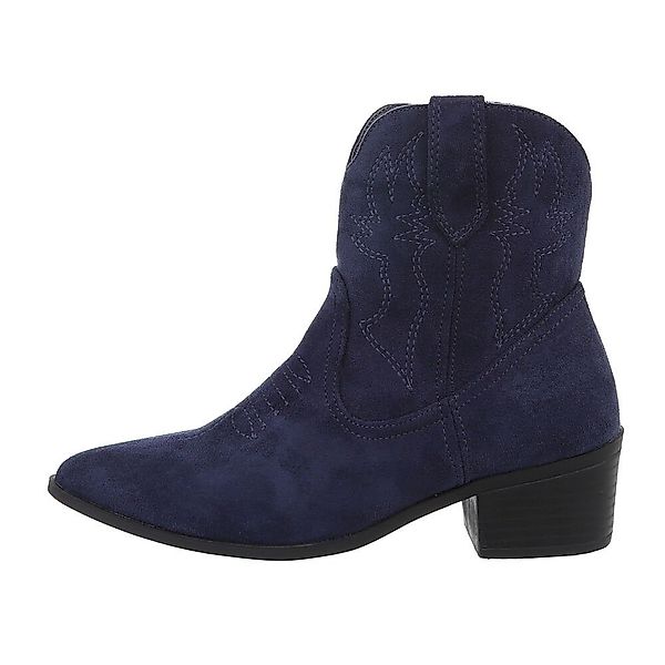 Ital-Design Damen Cowboyboots Western Westernstiefelette günstig online kaufen