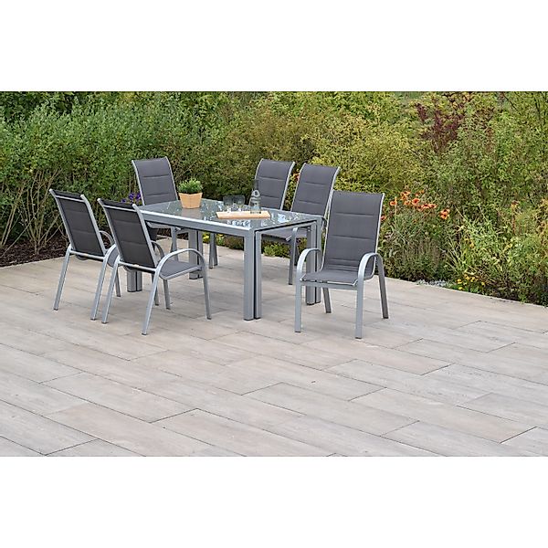 MERXX Garten-Essgruppe "Amalfi di Lusso" 7 Stk. tlg. günstig online kaufen