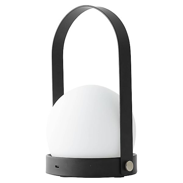 Audo Carrie LED-Dekoleuchte, aufladbar, schwarz günstig online kaufen