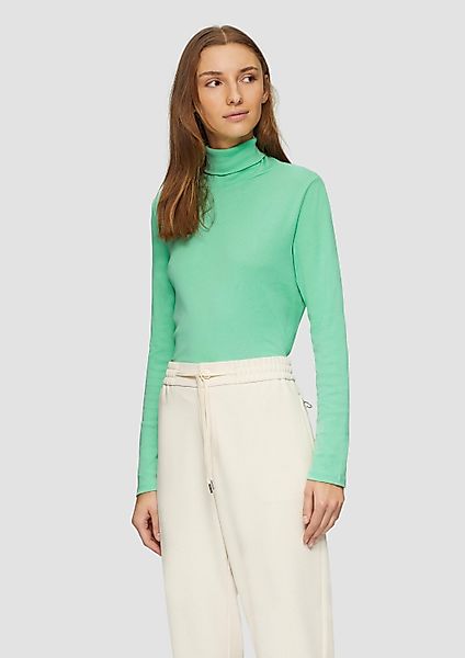 s.Oliver Langarmshirt T-Shirt Elastisches Langarmshirt mit günstig online kaufen
