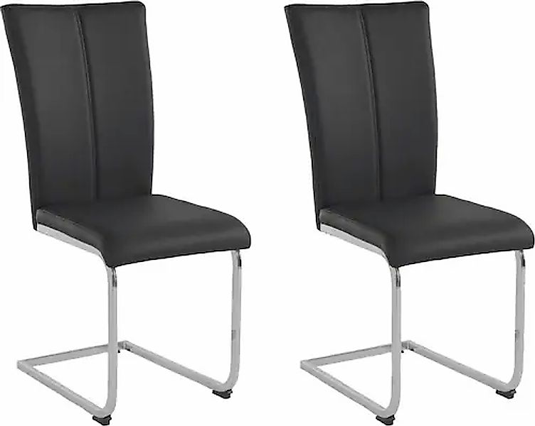 Home affaire Freischwinger »Alex«, (Set), 2 St., Kunstleder, Stuhl belastba günstig online kaufen