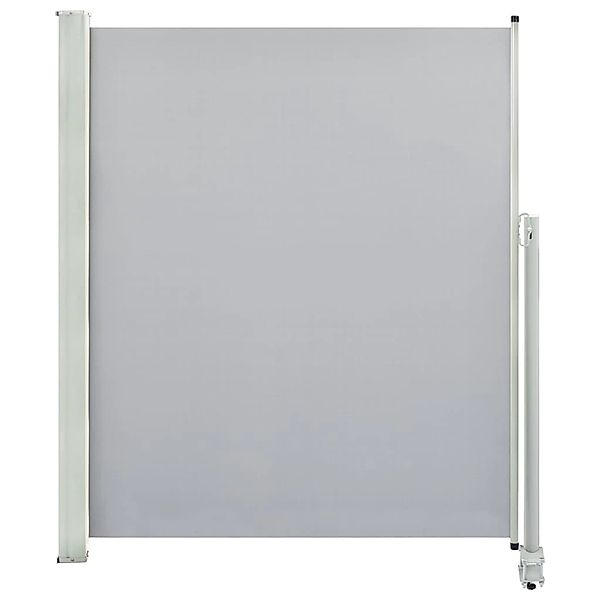 furnicato Einziehbare Seitenmarkise 160x300 cm Grau günstig online kaufen