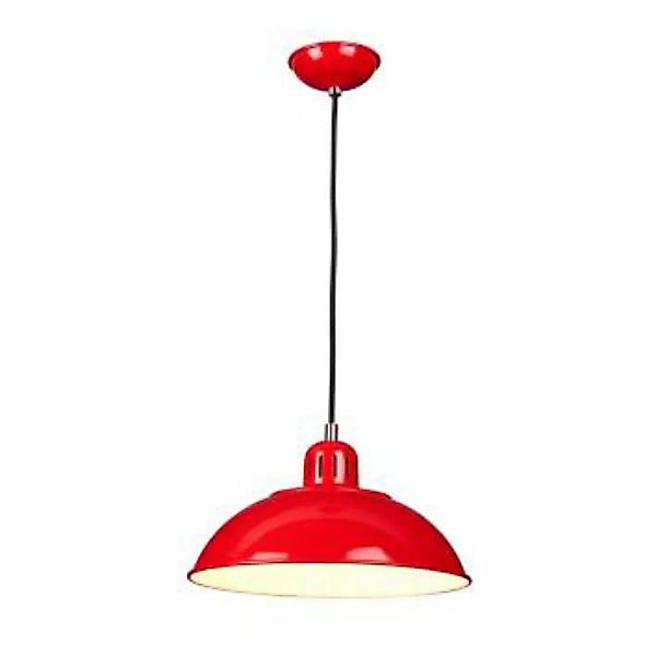 Pendelleuchte SECRETER Rot Ø30cm verstellbar Lampe günstig online kaufen