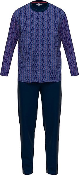 GÖTZBURG Pyjama Herren-Schlafanzug Single-Jersey gemustert günstig online kaufen