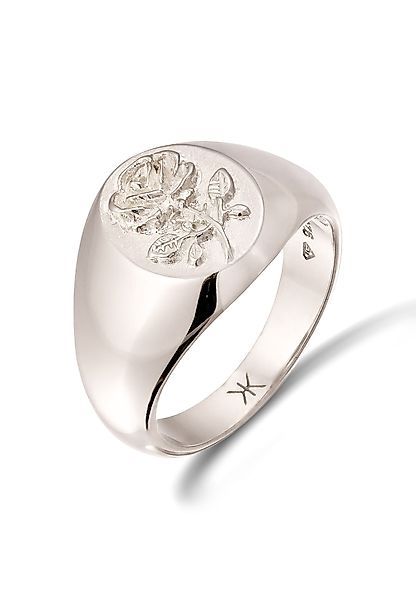Kuzzoi Siegelring Siegelring Rose Flower 925 günstig online kaufen
