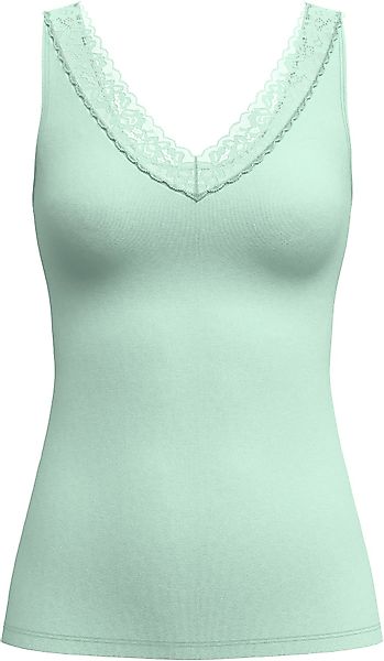 CALIDA Tanktop "Natural Comfort Lace" elastisch, V-Ausschnitt, weiche Spitz günstig online kaufen