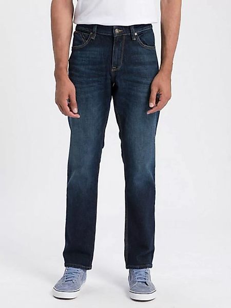 Cross Jeans Herren Jeans DYLAN - Regular Fit - Blau - Deep Blue günstig online kaufen