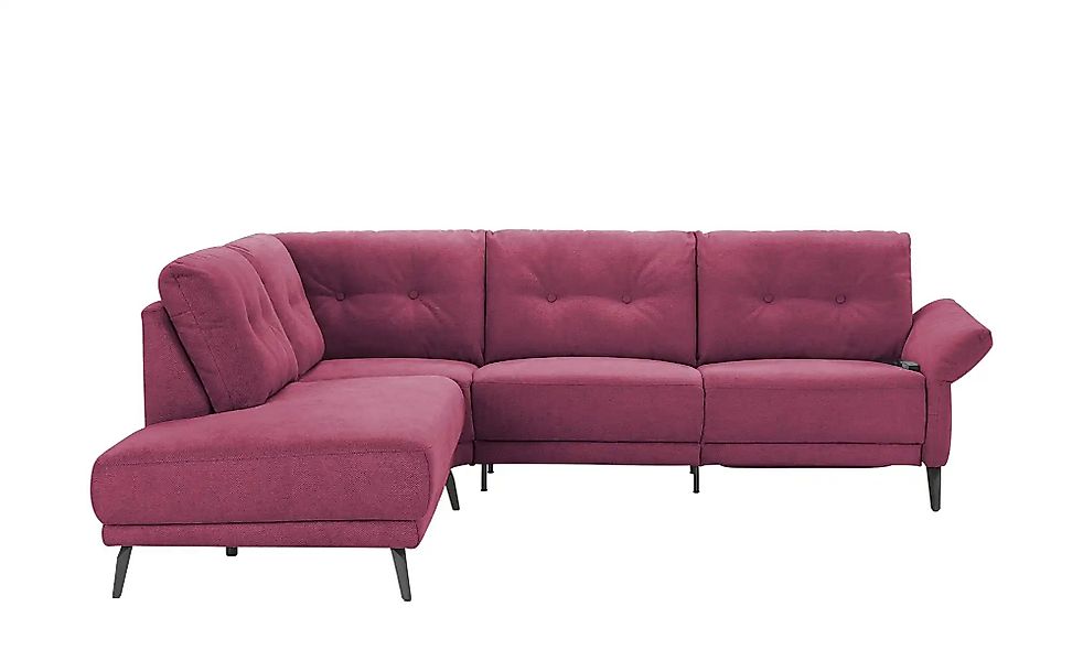 Jette Home Ecksofa   Scope ¦ rot ¦ Maße (cm): B: 258 H: 88 T: 221 Polstermö günstig online kaufen