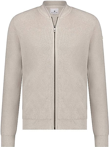 State Of Art Strickjacke Zip Beige - Größe 3XL günstig online kaufen