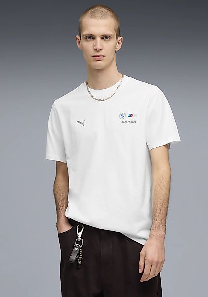 PUMA T-Shirt "BMW MMS ESS LOGO TEE" Regular Fit, Kurzarm, Rundhalsausschnit günstig online kaufen