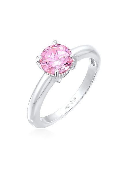 Elli Fingerring Solitär Klassisch Zirkonia Verlobung günstig online kaufen