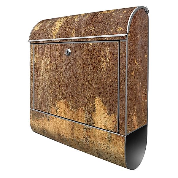 Banjado Design Briefkasten Silber Pulverbeschichtet 39x47x14cm 2 Schlüssel günstig online kaufen