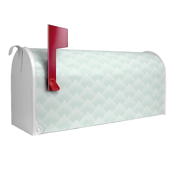 Banjado Amerikanischer Briefkasten Weiß 48x22x16cm US Mailbox Letterbox Pos günstig online kaufen