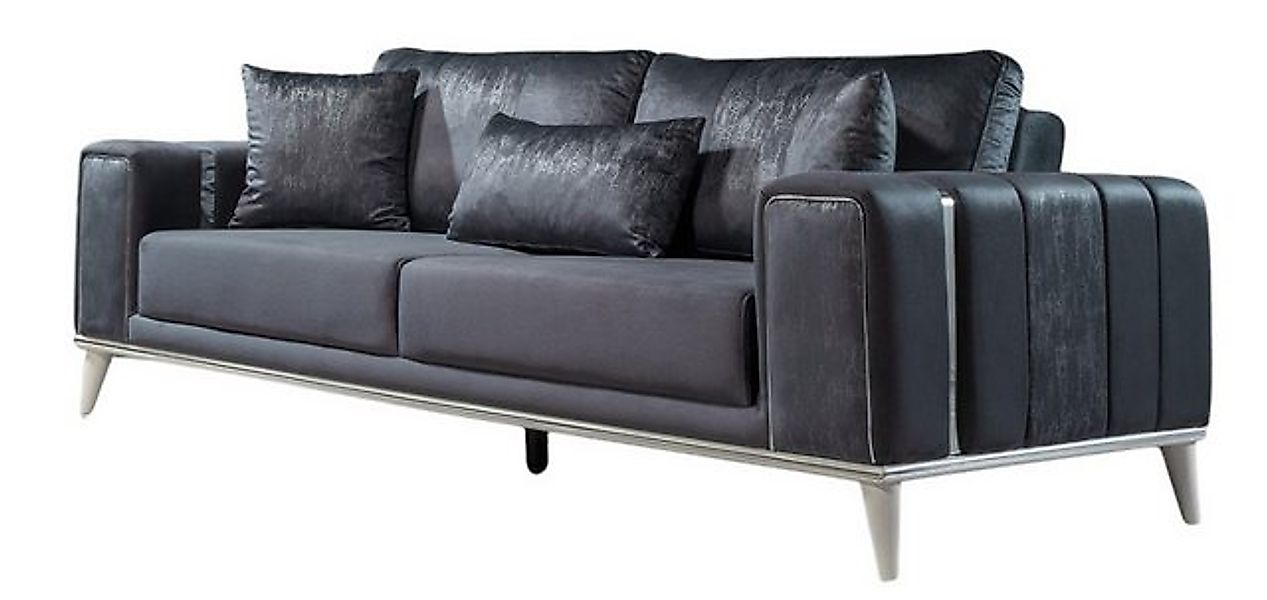 Villa Möbel Sofa Lena, Set, mit Relax-/Bettfunktion durch umklappbare Rücke günstig online kaufen