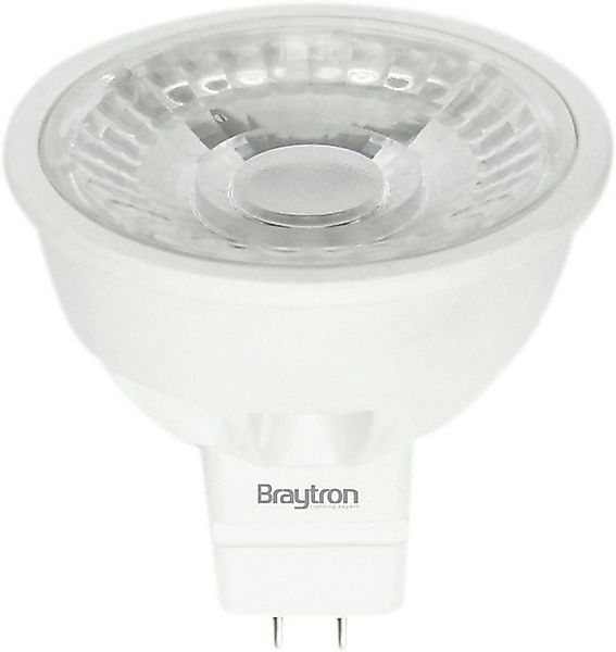 Braytron LED-Leuchtmittel 4.5W ersetzt 30W 38° MR16 350lm Birne 12V 3000K W günstig online kaufen