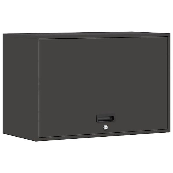 vidaXL Wandschrank für die Garage mit Gasdrucklift-Tür Schwarz 883264 günstig online kaufen
