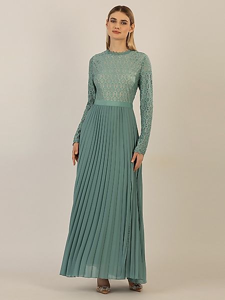 Apart Abendkleid mit breiter Spitze verziert günstig online kaufen