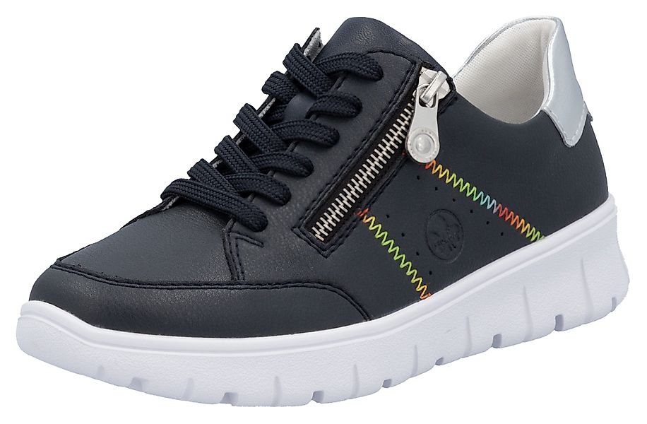 Rieker Sneaker, Schnürschuh, Halbschuh, Freizeitsneaker, seitlicher günstig online kaufen