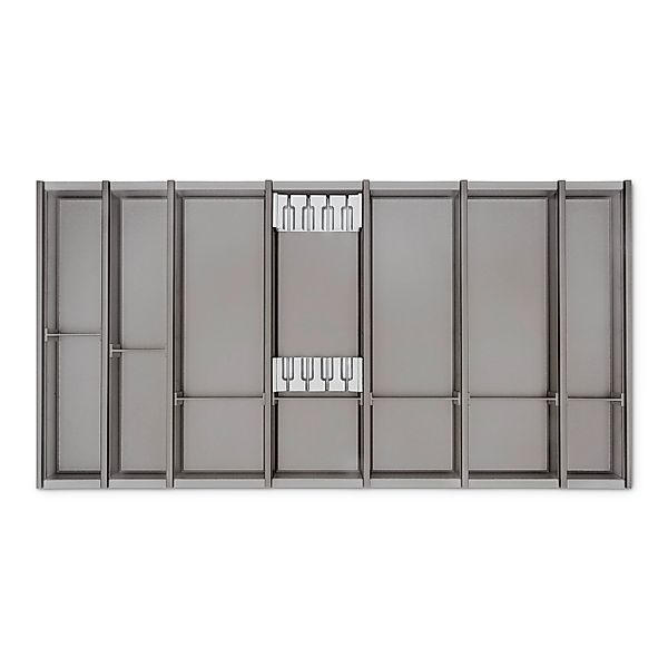 SOTECH Cuisio Besteckeinsatz 55mm Transluzent Graphitgrau mit Messerblock F günstig online kaufen