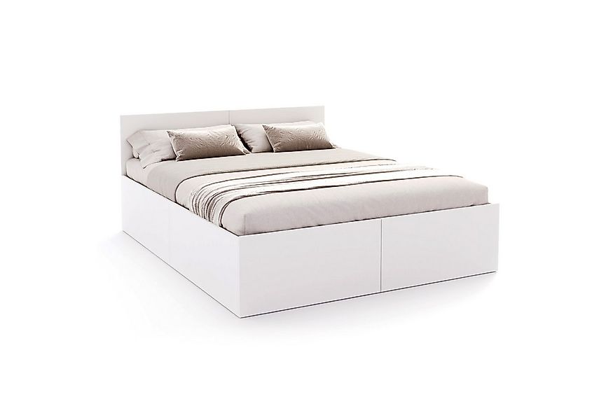 FDM Stauraumbett PANAMA PAMI Bettgestell Matratze 90x200, 120x200, 140x200, günstig online kaufen