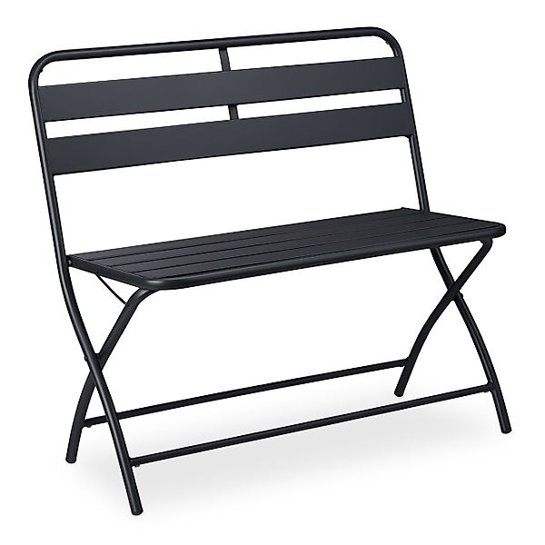 relaxdays Gartenbank klappbar 2 Sitz günstig online kaufen