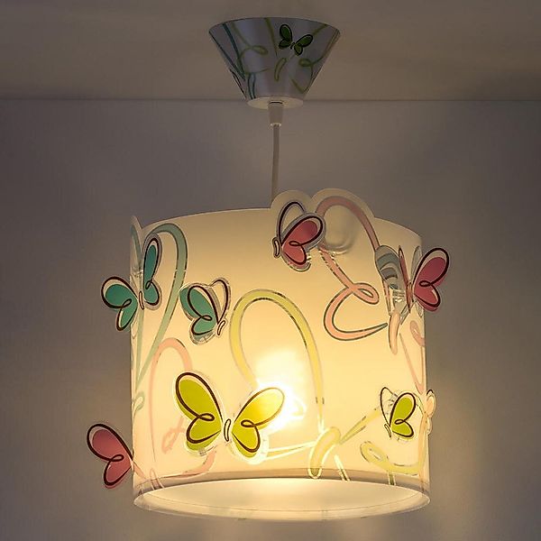 Kinderzimmer Pendelleuchte Butterfly E27 günstig online kaufen