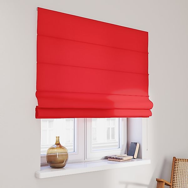 Dekoria Raffrollo Capri, rot, 120 x 150 cm günstig online kaufen
