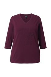 Ulla Popken Longsleeve Shirt Ziersteine Classic günstig online kaufen