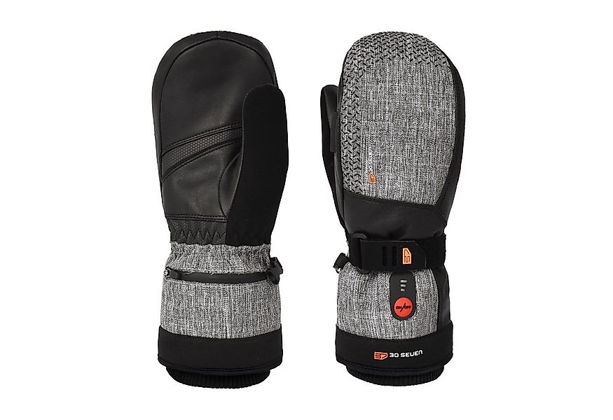 30seven Fäustlinge beheizte Fäustlinge, extra warm - grau 7,4V Set inkl. 2 günstig online kaufen
