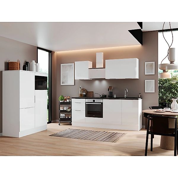 Respekta Selection Küchenzeile Elisabeth RS340WWH 340 cm Weiß günstig online kaufen