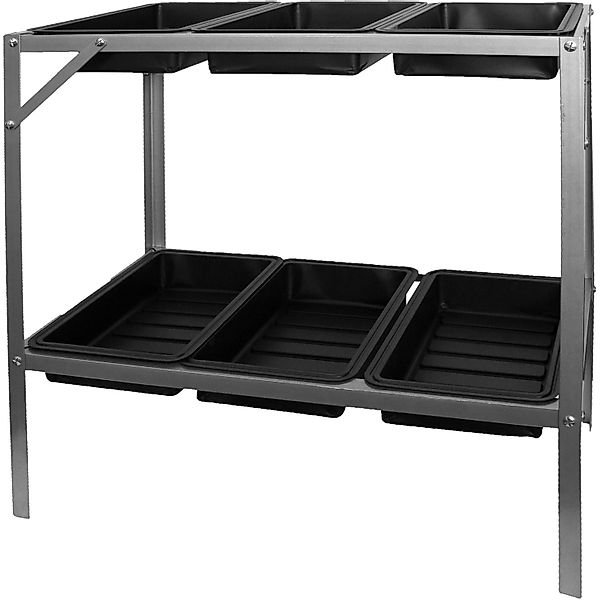Nature Pflanztisch Pflanztisch 77×40×77 cm Verzinkter günstig online kaufen