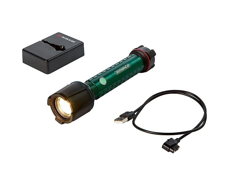 Parkside Taschenlampe PAL 850 A1 mit 10 Watt Akku inkl. Ladekabel günstig online kaufen