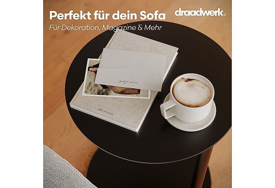 draadwerk® Couchtisch Sofatisch 40cm Metall/Rund günstig online kaufen