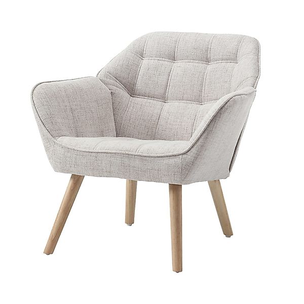 WAHSON OFFICE CHAIRS Ohrensessel mit Massivholz-/Metallbeinen günstig online kaufen