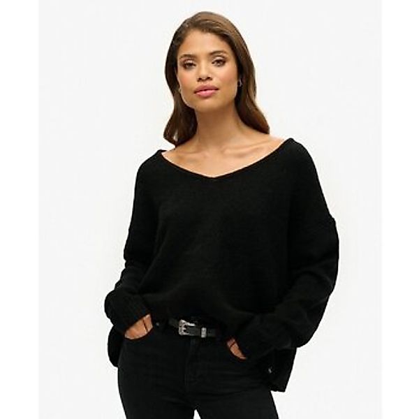 Superdry  Pullover Pull col V oversize femme günstig online kaufen