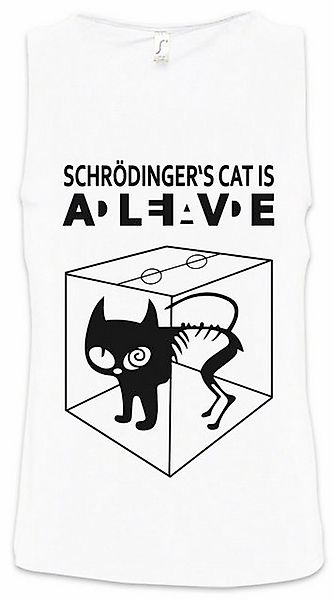 Urban Backwoods Tanktop Schrödinger's Cat Is Alive Dead I Ärmelloses T-Shir günstig online kaufen