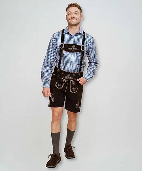 HOFGLANZ Shorts (1-tlg) Lederhose aus hochwertigem Leder günstig online kaufen