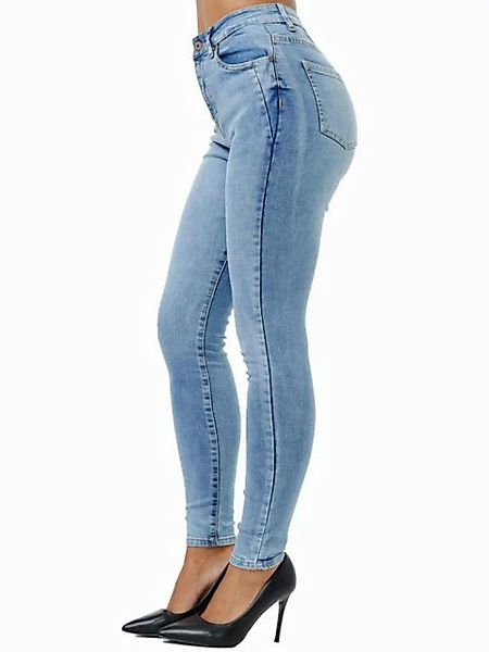 Tazzio High-waist-Jeans F107 Damen Skinny Fit Jeanshose günstig online kaufen