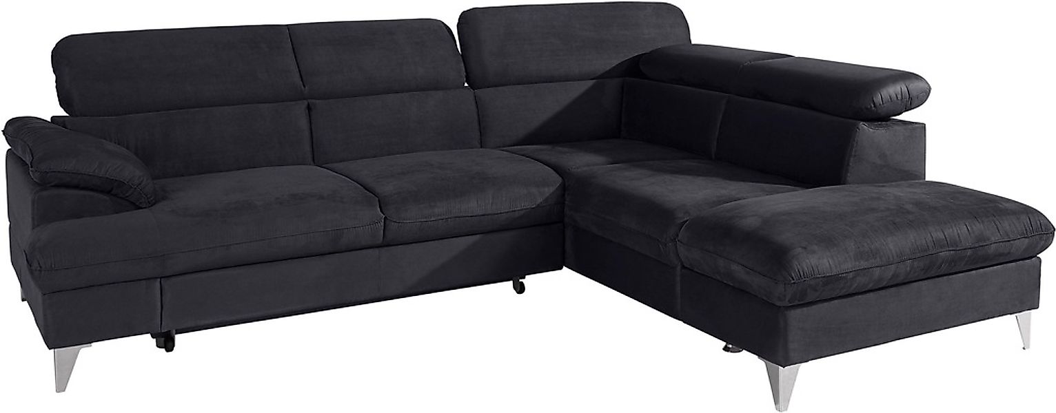 COTTA Ecksofa "Caluso L-Form", mit Kopfteilverstellung, wahlweise mit Bettf günstig online kaufen