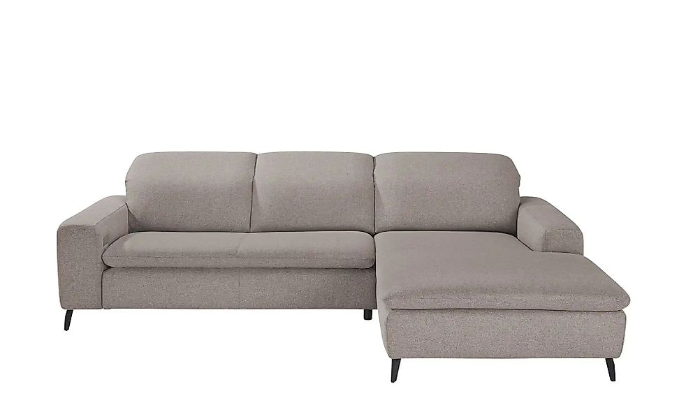 Jette Home Ecksofa aus Flachgewebe Jette Sense ¦ braun Polstermöbel > Sofas günstig online kaufen