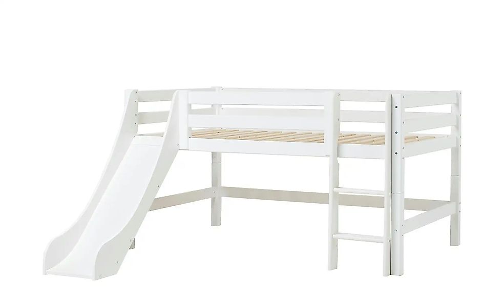 Hoppekids Hochbett  ECO Luxury ¦ weiß ¦ Maße (cm): B: 227 H: 114 Betten > B günstig online kaufen