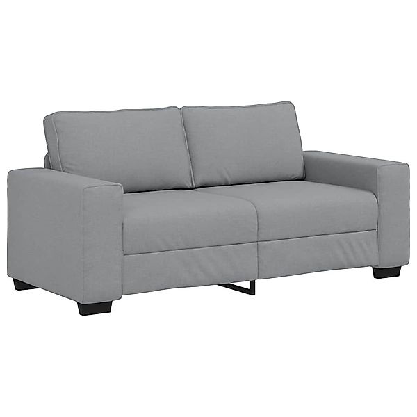 vidaXL Sofa 2-Sitzer-Sofa Hellgrau 140 cm günstig online kaufen