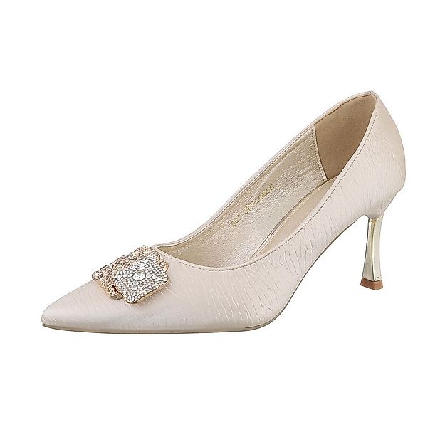 Ital-Design Damen Abendschuhe Elegant High-Heel-Pumps (86192522) Pfennig-/S günstig online kaufen