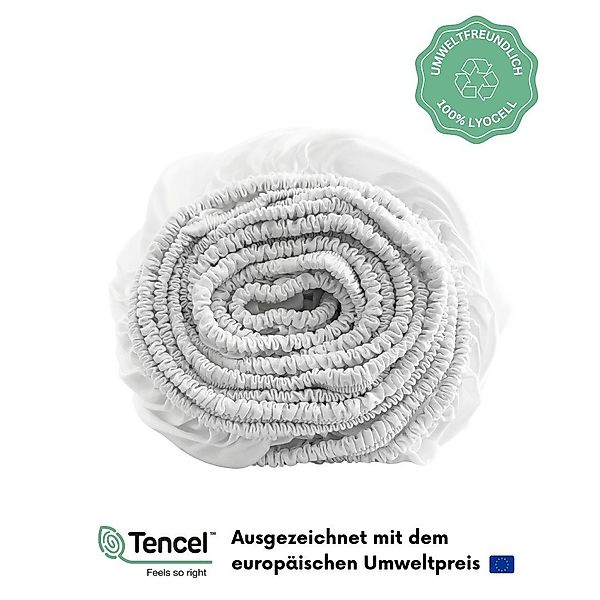 COZY HEAVEN Spannbettlaken Luxus Lyocell Spannbettlaken, günstig online kaufen