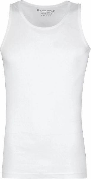 Garage Stretch Basic Singlet Weiß - Größe L günstig online kaufen