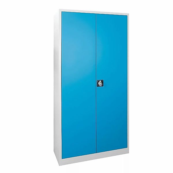 PROREGAL Flügeltürenschrank Owl mit 4 Fachboden HxBxT 195 x 92 x 42 cm Lich günstig online kaufen