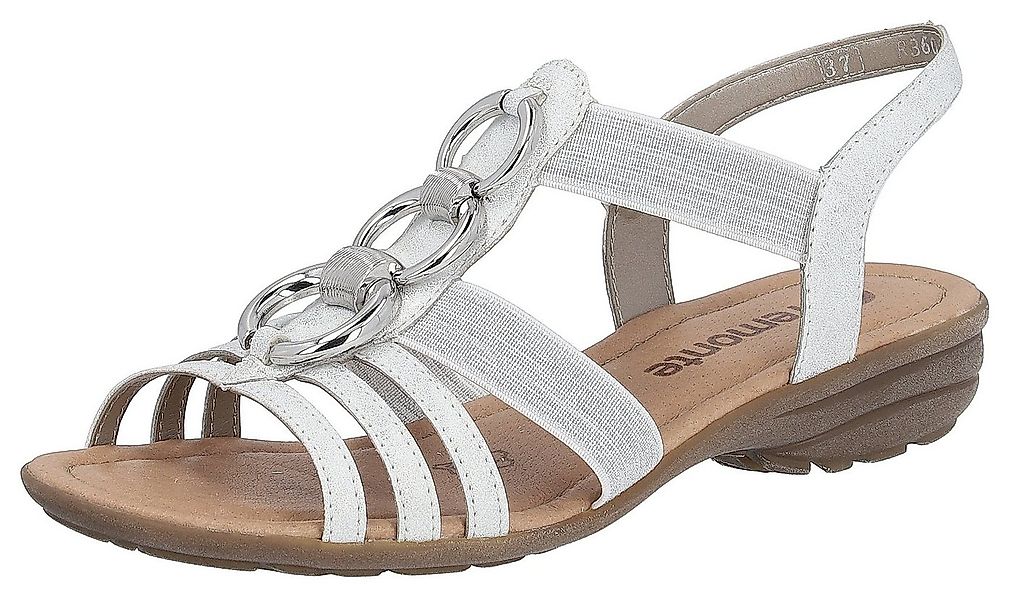 Remonte Riemchensandale, Keilabsatz, Sommerschuh, Sandalette mit Gummizügen günstig online kaufen
