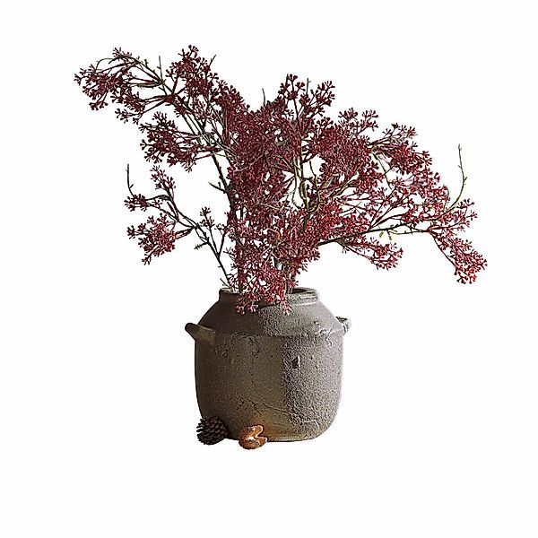 Mirabeau Tischvase Vase Saintevoux grau günstig online kaufen